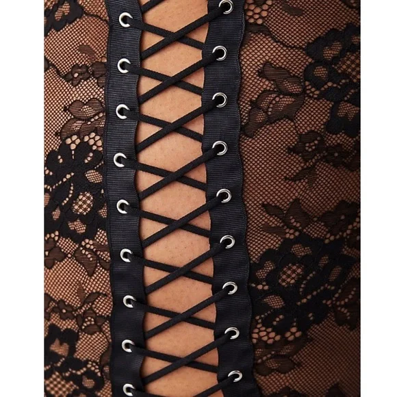 Torrid Black Lace Chemise Sz 2x - Picture 4 of 7